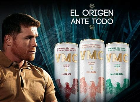<b>VMC</b> is packaged in premium gold-accented cans emblazoned with iconic symbols of Mexican heritage and tradition: an eagle standing atop a piña (the heart of the agave plant) among the agave fields of Jalisco. . Vmc canelo drink